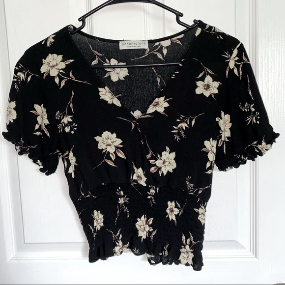 Paper Crane Tops - Paper Crane - Crop Top (S)